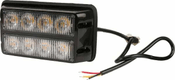 Avertisseur flash LED orange 8x3W duo 12/24V