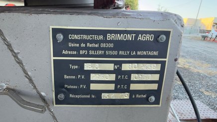 Benne agricole Brimont BB8 - 3