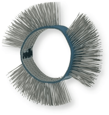 Outils - Outils divers - Brosse fil inox droit fin largeur 11 mm pour brosse rotative (par 1)