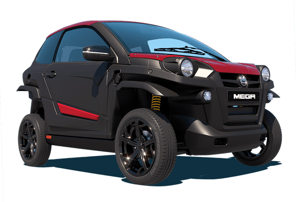Materiels - Voiture sans permis - e-SCOUTY EVO BLANC - BLEU SAPHIR - ROUGE NACRE