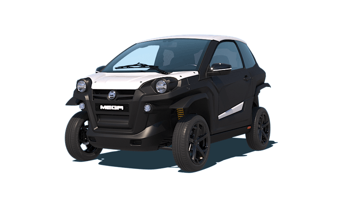 Materiels - Voiture sans permis - e-SCOUTY EVO BLANC - BLEU SAPHIR - ROUGE NACRE