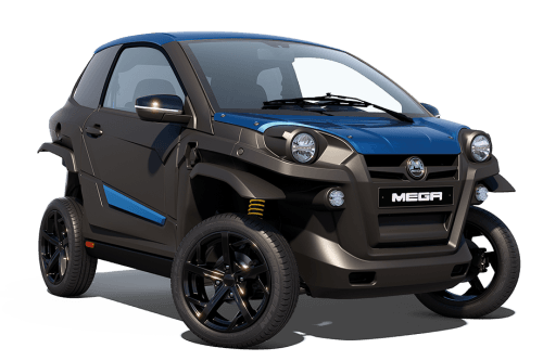Materiels - Voiture sans permis - e-SCOUTY EVO BLANC - BLEU SAPHIR - ROUGE NACRE