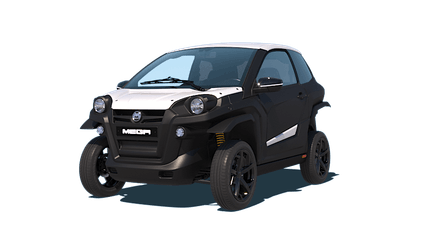 Materiels - Voiture sans permis - e-SCOUTY EVO BLANC - BLEU SAPHIR - ROUGE NACRE