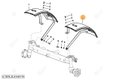 LH FRONT FENDER Deutz-Fahr origine