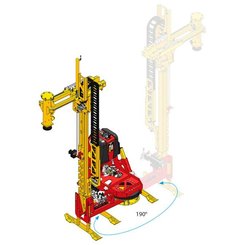 Materiels - Enfonce pieux, affûte piquet - ENFONCE PIEUX VIBRESCOPIC 5 ELEVEUR ROTATIF