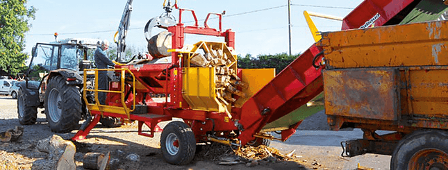 Materiels - Fendeuse à bois - FENDEUSE DE BUCHES HORIZONTALE F80 - DEGT 1M38