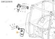 REARVIEW MIRROR LH MR Deutz-Fahr origine
