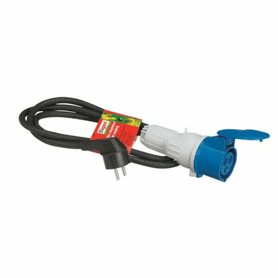 Pièces agricoles - Electricité - Adaptateur pour caravane 1,5m