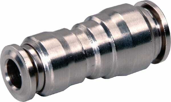 Pièces agricoles - Pièce pneumatique - Connecteur droit 10 - 8mm
