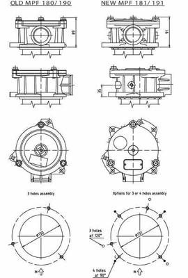 Pièces agricoles - Hydraulique - Filtre retour MPF181/1-20-M60-