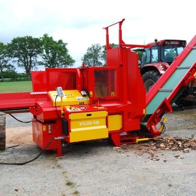 Materiels - Combiné scie - fendeuse - COMBINE SCIE/FENDEUSE XYLOG 420