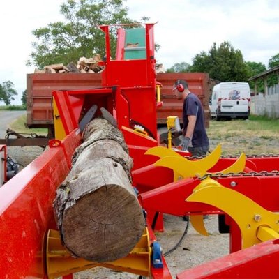 Materiels - Combiné scie - fendeuse - COMBINE SCIE/FENDEUSE XYLOG 420