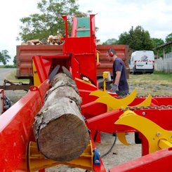 Materiels - Combiné scie - fendeuse - COMBINE SCIE/FENDEUSE XYLOG 420