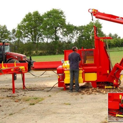 Materiels - Combiné scie - fendeuse - COMBINE SCIE/FENDEUSE XYLOG 420