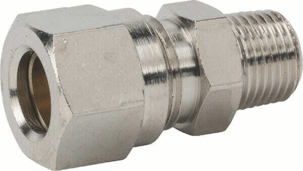 Pièces agricoles - Pièce pneumatique - Raccord bague de serrage droit