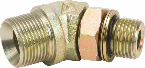Pièces agricoles - Hydraulique - Adaptateur 45 1/2 x 3/4 BSP
