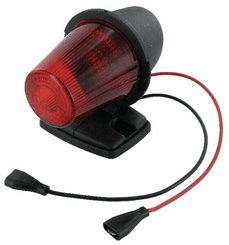 Pièces agricoles - Eclairage - Clignotant rond rouge EA40mm