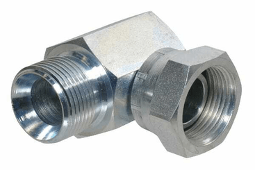 Pièces agricoles - Hydraulique - Raccord coude male/femelle tournant BSP 3/4