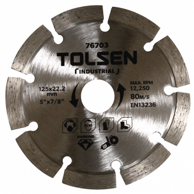 Pièces agricoles - Pièce divers - DISQUE DIAMANT 10MM 125X2X22MM (76703)