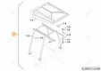 FIBRE CANOPY W.FRAME Deutz-Fahr origine