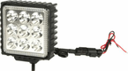 Feu de travail LED 27W 500lm - bleu - cable Spot/connexion Deutsch