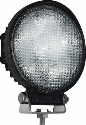 Pièces agricoles - Eclairage - Phare de travail LED rond 18W 1440lm, 10/30V, Ø 110mm faisceau large 6 LED gopart