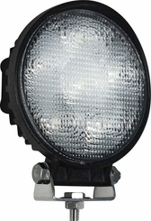 Pièces agricoles - Eclairage - Phare de travail LED rond 18W 1440lm, 10/30V, Ø 110mm faisceau large 6 LED gopart