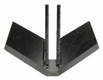 Soc à ailettes 350x10mm Topmix