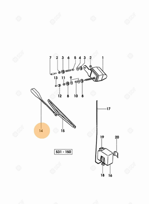 Pièces agricoles - Cabine et structure - BRAS Deutz-Fahr origine