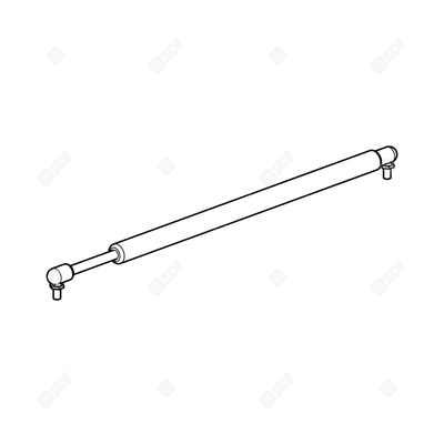 Pièces agricoles - Cabine et structure - AMORTISSEUR Deutz-Fahr origine