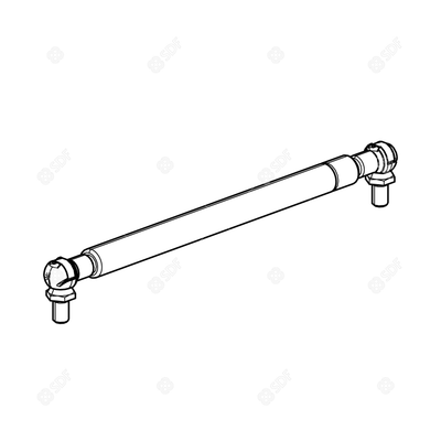 Pièces agricoles - Cabine et structure - AMORTISSEUR Deutz-Fahr origine