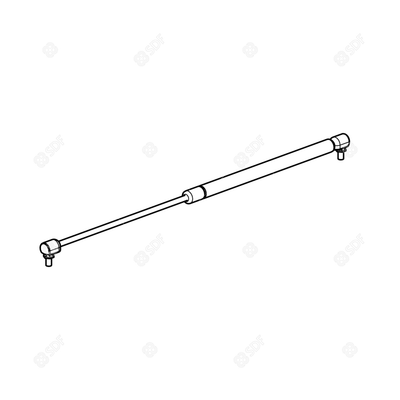 Pièces agricoles - Cabine et structure - AMORTISSEUR Deutz-Fahr origine