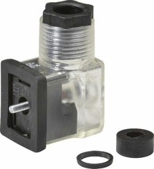 Pièces agricoles - Pièce pneumatique - Connecteur avec LED 110 volts