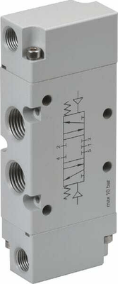 Pièces agricoles - Pièce pneumatique - Vanne 5/3, pneumatique 1/8"