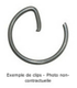 Clips de piston TECNIUM B1 Ø12mm en ''G'' (par 10)