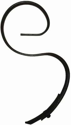 Pièces agricoles - Travail du sol - Dent à ressort 32x10x560mm avec pointe adaptable pour Väderstad