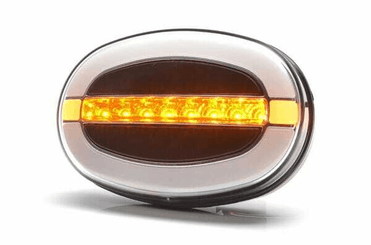 Pièces agricoles - Eclairage - Feu avant multifonction rectangulaire LED 12-24V KRAMP