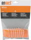 Catadioptre rectangle orange