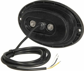 Pièces agricoles - Eclairage - Feu avant multifonction oval, 12-24V, 136.4x91x40mm, Kramp