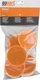 Catadioptre rond orange Ø75mm tige filetée