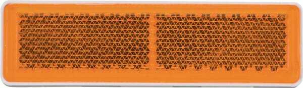 Pièces agricoles - Eclairage - Catadioptre rectangle orange