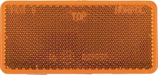 Pièces agricoles - Eclairage - Catadioptre rectangle orange