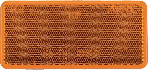Pièces agricoles - Eclairage - Catadioptre rectangle orange