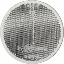 Pièces agricoles - Eclairage - Catadioptre rond blanc Ø75mm