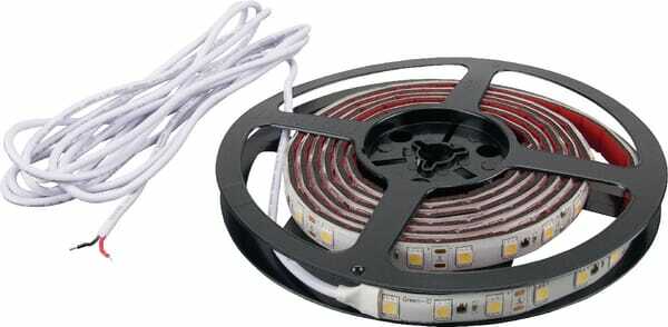 Pièces agricoles - Eclairage - Éclairage intérieur LED, 30W, 2700lm, rectangulaire, 10/16V, 2000x5mm, Kramp