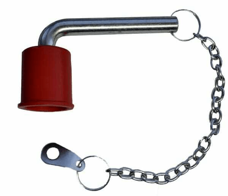 Pièces agricoles - Electricité - Clé+chaîne+protecteur pvc pour coupe batterie la500010+la500009
