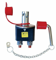 Pièces agricoles - Electricité - Coupe batterie, utilisation intensive avec système de verrouillage