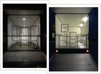 Pièces agricoles - Eclairage - Éclairage intérieur LED, 22,50 W, 1980 lm, triangulaire, 12 V, 1532 x 18 mm, Kramp