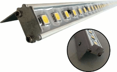 Pièces agricoles - Eclairage - Eclairage Intérieur LED, 7.50W, 660lm, rectangular, 12V, 500x24mm, Kramp