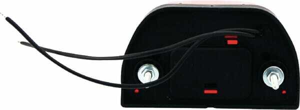 Pièces agricoles - Eclairage - Éclairage de plaque d'immatriculation rouge LED, 12-24V, 101x58.5x59.6mm, Kramp